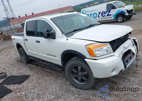 2015 Nissan Titan S/Sv/Sl/Pro-4X from USA, damaged, VIN 1N6AA0EC8FN500761